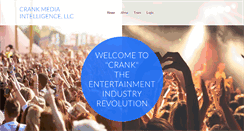 Desktop Screenshot of cranklive.com